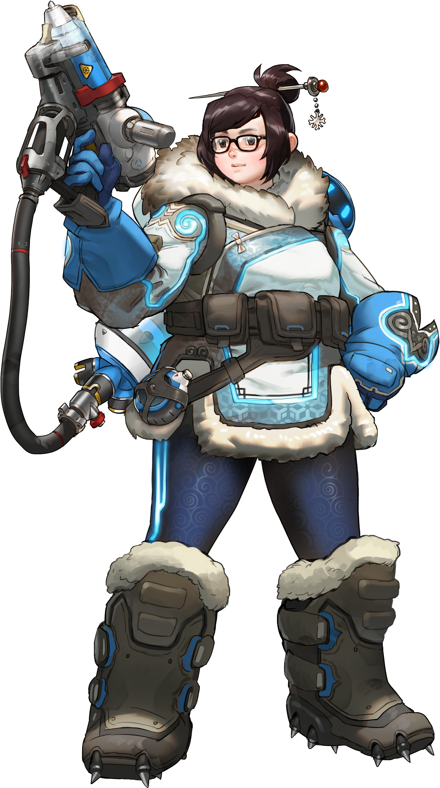 [ Img] - Overwatch Characters (2000x3081), Png Download