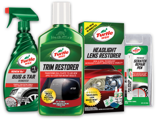 Part Of The 'renew / Restore' Range - Turtle Wax T-240kt Headlight Lens Restorer Kit Single (549x419), Png Download