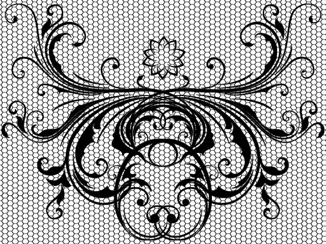 Black Night Lace By Tiffli On Deviantart Clip Art Stock - Tarjeta Para Regalos Splash Sin Impresión (640x480), Png Download