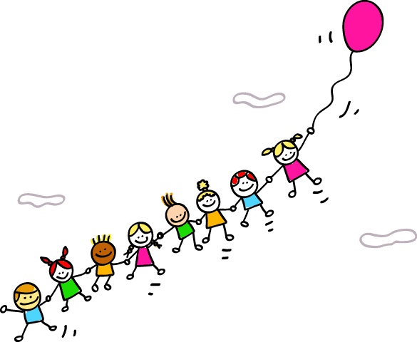 Kids Email Accounts - Cartoon Children (585x480), Png Download
