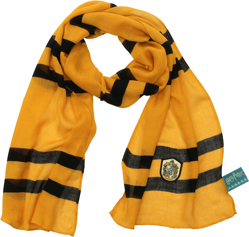 Harry Potter Lightweight Hufflepuff Scarf - Harry Potter - Hufflepuff Lightweight Scarf (850x850), Png Download