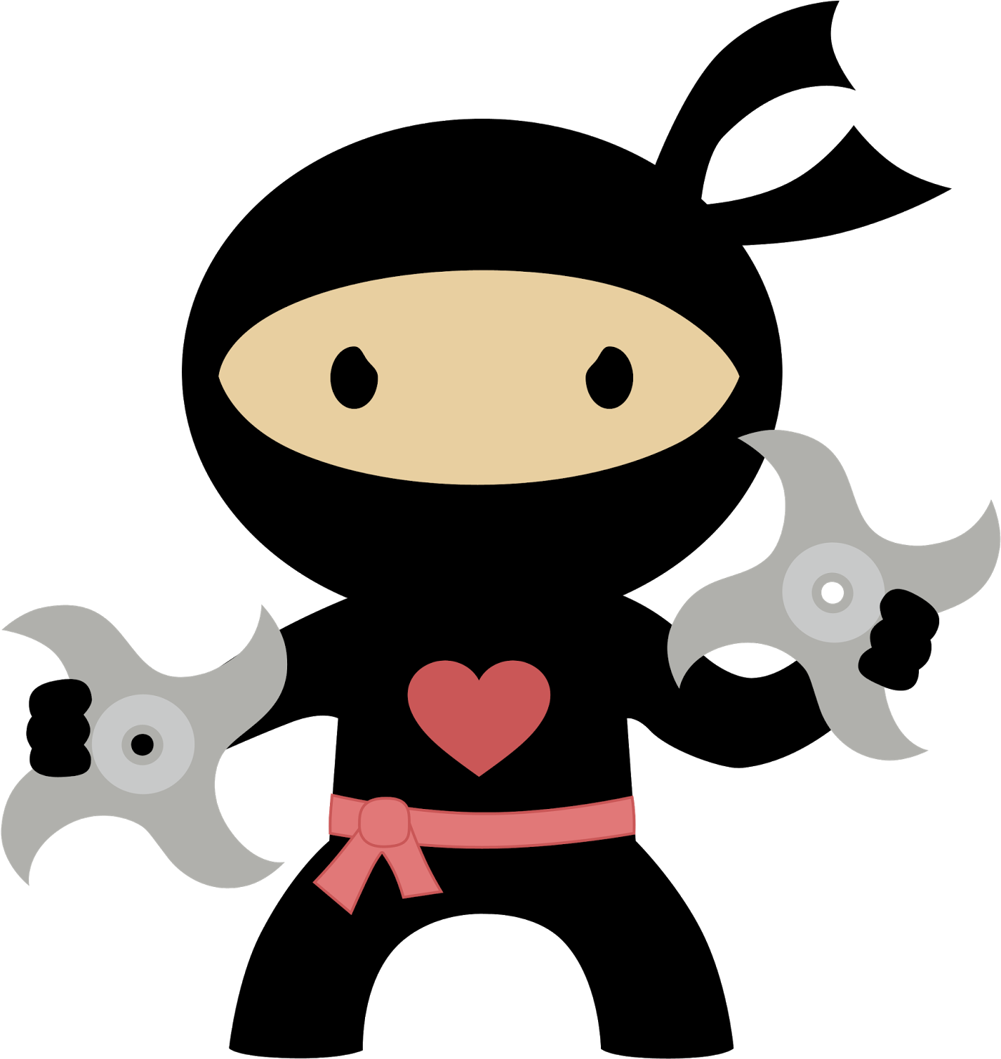 Ninja Clipart Clipground Png - Girl Ninja Clip Art (1600x1519), Png Download
