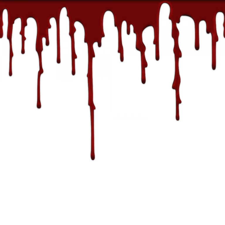 Drippingblood-1 - Blood Dripping Png (768x768), Png Download