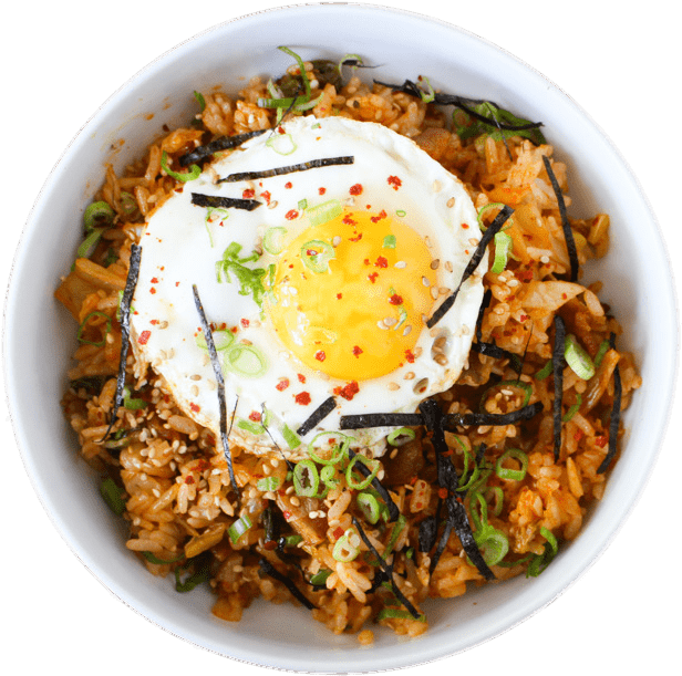 Red Bowl Cliparts 298365 Source - Sarapan Pagi Di Korea (400x400), Png Download