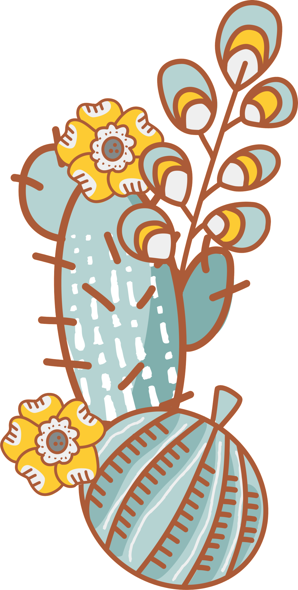 Acuarela Cactus Png Transparente - Watercolor Painting (1024x2024), Png Download