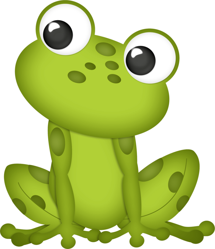 Cbg Toadallycute Grass - Dibujo Rana A Color (884x1024), Png Download