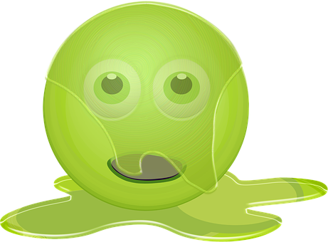 Emoticon, Smiley, Emoji, Sick, Snot - Smiley (461x340), Png Download