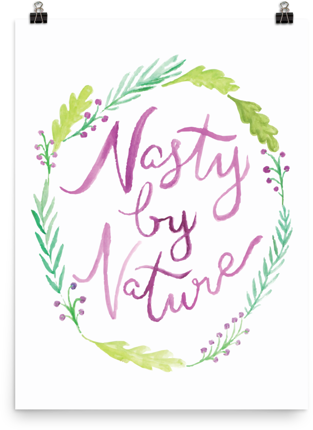 Nasty By Nature (1000x1000), Png Download