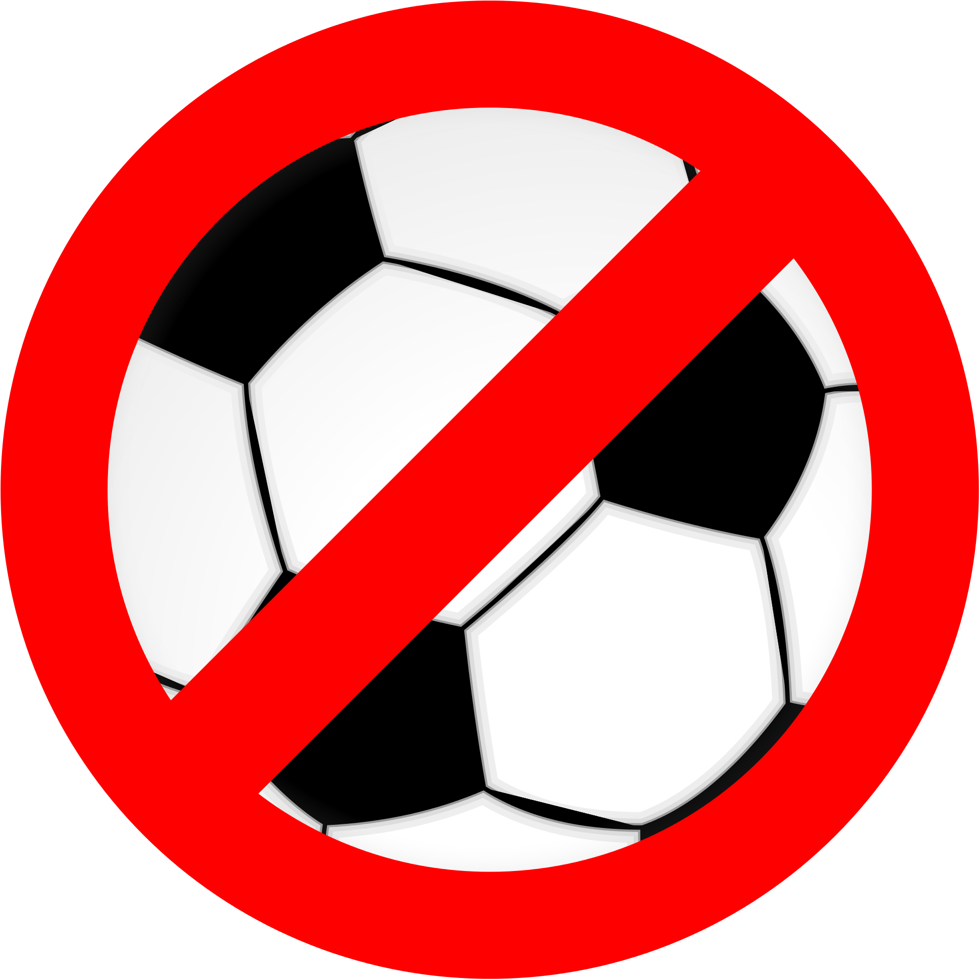 Open - Anti Soccer (2000x2000), Png Download