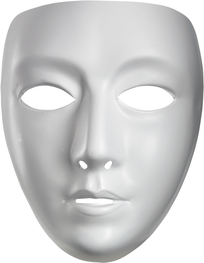 Mask Png - Plain Mask (1000x1000), Png Download