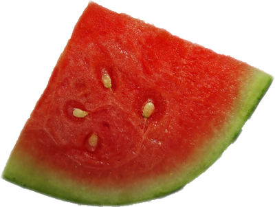 Watermelon Slice Png Image - Watermelon Png No Background (400x301), Png Download