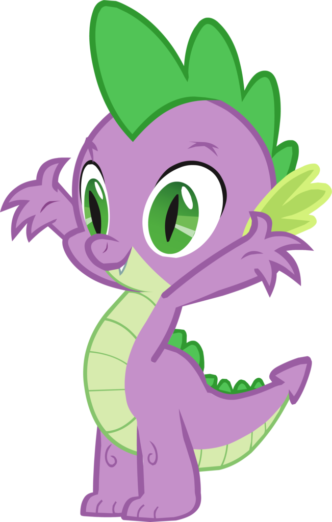 Spike My Little Pony Friendship (610x960), Png Download
