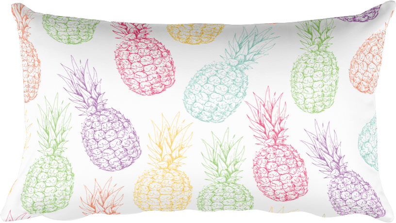 Pineapple Pillow - Pillow (1000x1000), Png Download