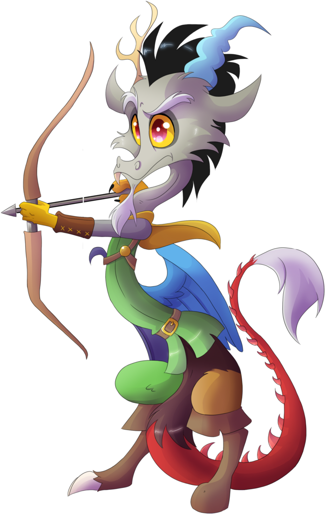 Discord Archer By Blazemizu - Discord (738x1083), Png Download