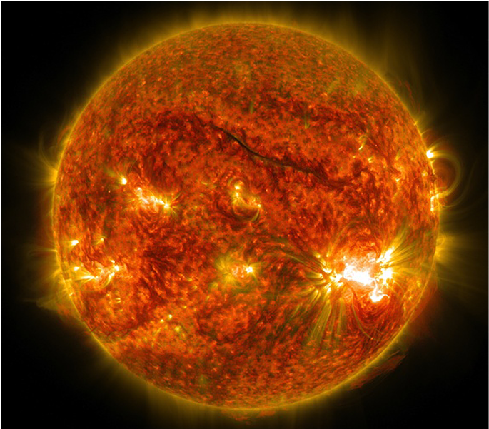 Transparent Flares Lense For Free Download - Sun Nasa 1980 (900x600), Png Download