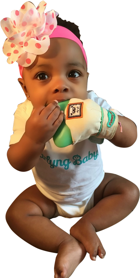 Yummy Mitt® Teething Mitten - Yummy Mitt Teething Mitten (800x1067), Png Download