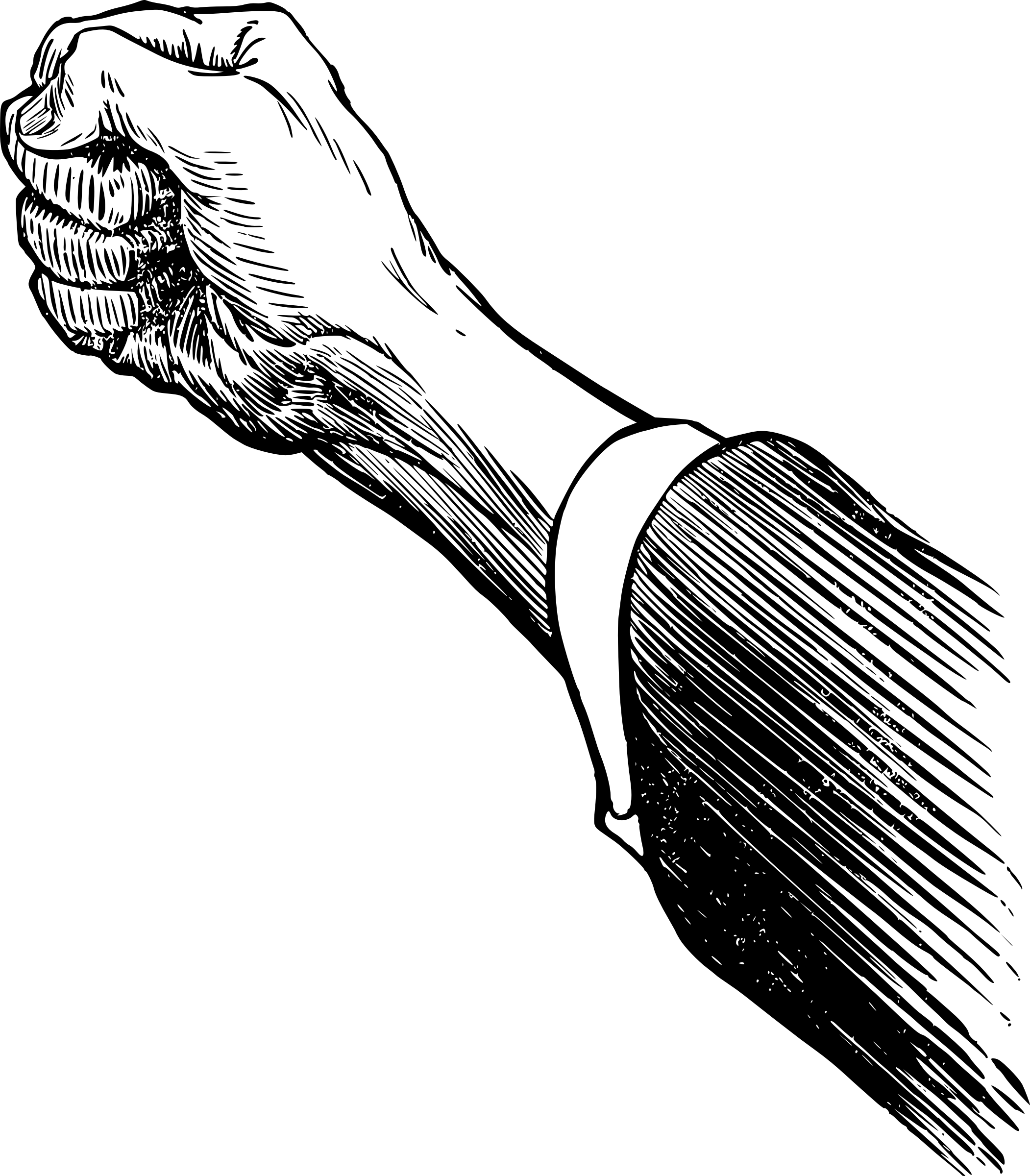 This Free Icons Png Design Of Strong Punching Fist (2102x2400), Png Download