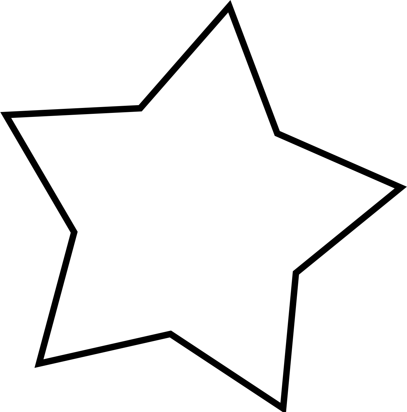 Stars Clipart Black And White - Clip Art (1331x1331), Png Download