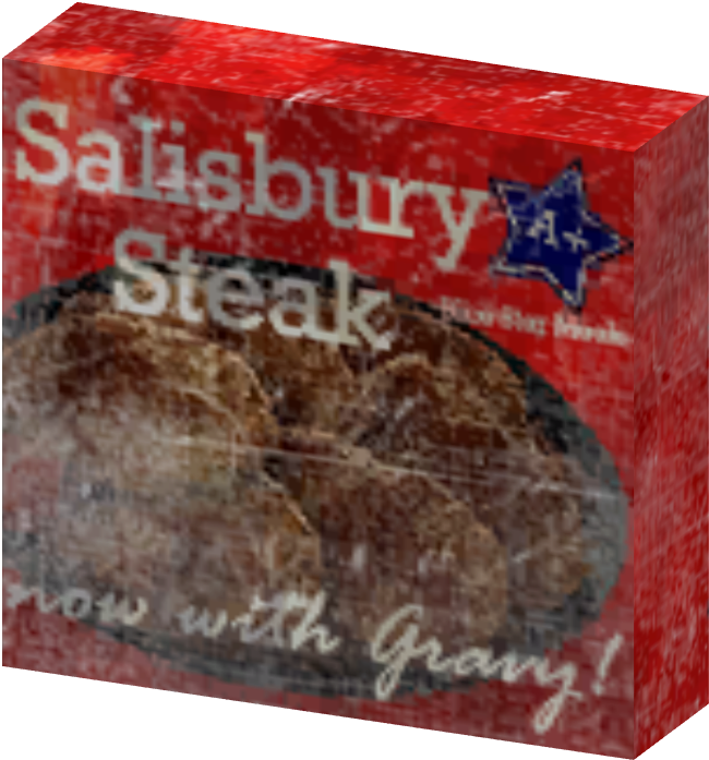 Salisbury Steak - Fallout New Vegas Salisbury Steak (750x800), Png Download