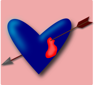 Computer Icons Heart Pixel Art Download Symbol - Clip Art (378x340), Png Download