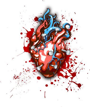Blood Splatter Zombie Png - Seesaw Learning, Inc. (380x451), Png Download