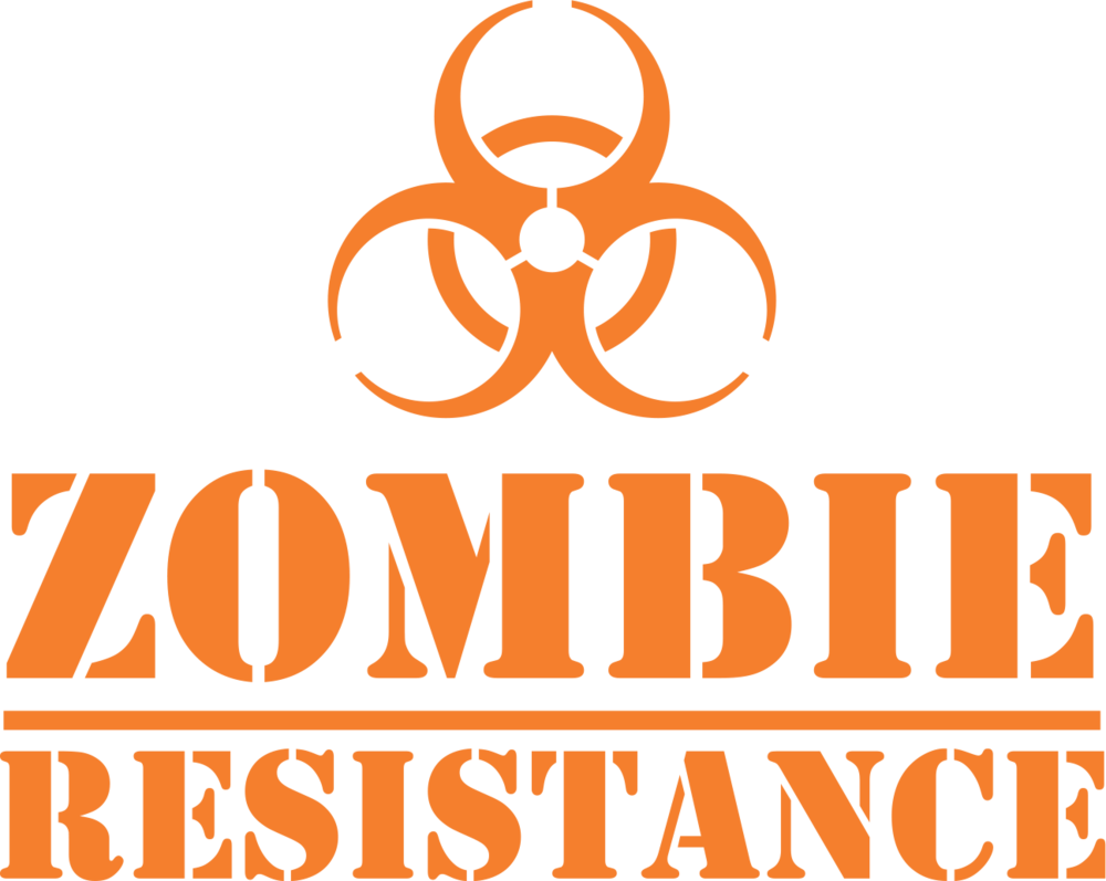 Zombie Resistance Logo - Caution Phillies Fan Metal Novelty License Plate Lp-2643 (1000x797), Png Download