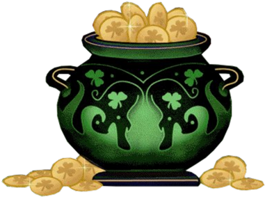Pot Of Gold Psd Free Vector Vectorhqcom - Luck Of The Irish Png (400x400), Png Download