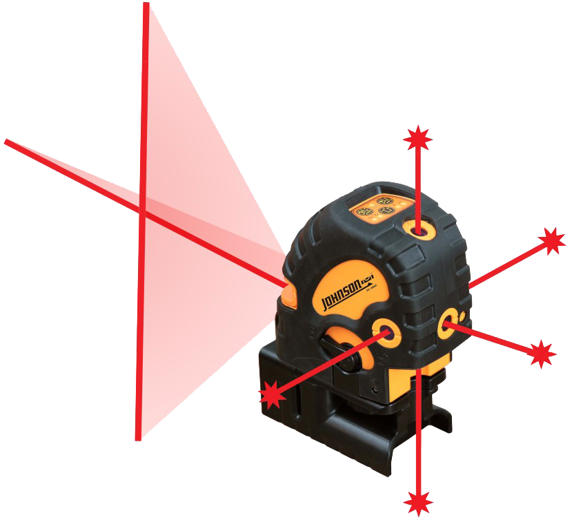 40-6687 - Johnson Green Laser Level 40 (862x862), Png Download