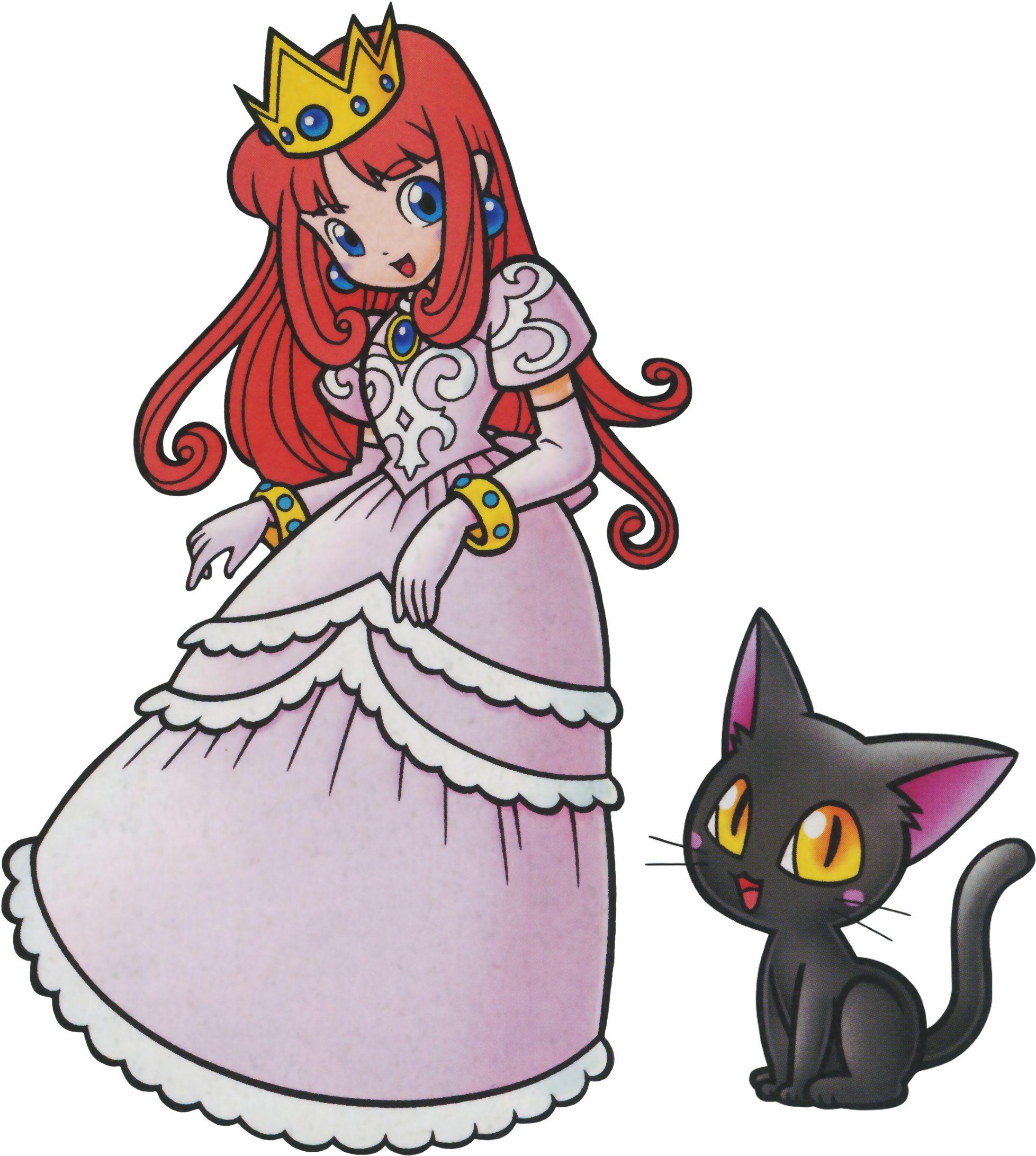 Wl4 Princess Shokora And Black Cat - Princess Shokora Cat (2144x2400), Png Download
