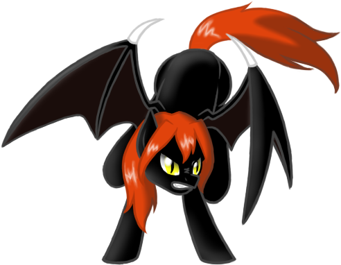 Shadow Mare • Show - Cartoon (499x391), Png Download