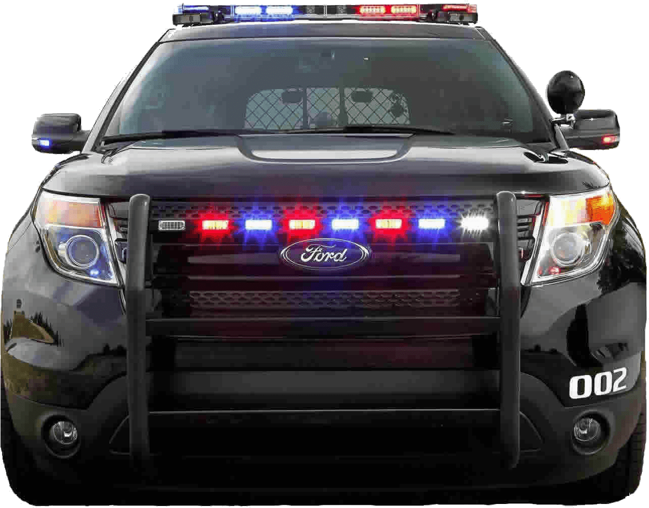 Police Truck Front - 2011 Ford Explorer Police (1600x1200), Png Download