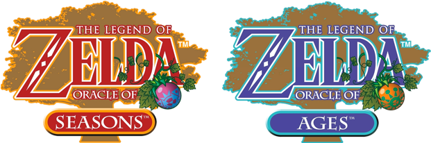 The Legend Of Zelda - Oracle Series Zelda Logo (800x400), Png Download