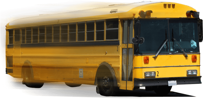 Speeding Bus Image - Yellow School Bus (681x419), Png Download