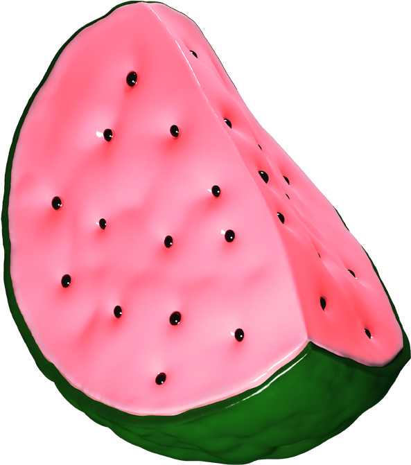 Watermelon - Polka Dot (594x677), Png Download
