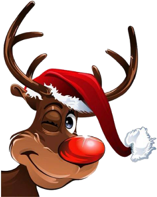 Rudolph The Red Nosed Reindeer Transparent Image - Rodolphe Renne Du Pere Noel (400x400), Png Download