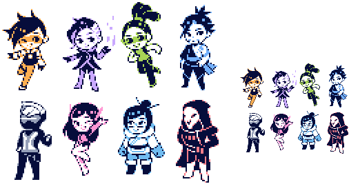 Limited Palette Exercise - Cartoon (600x520), Png Download