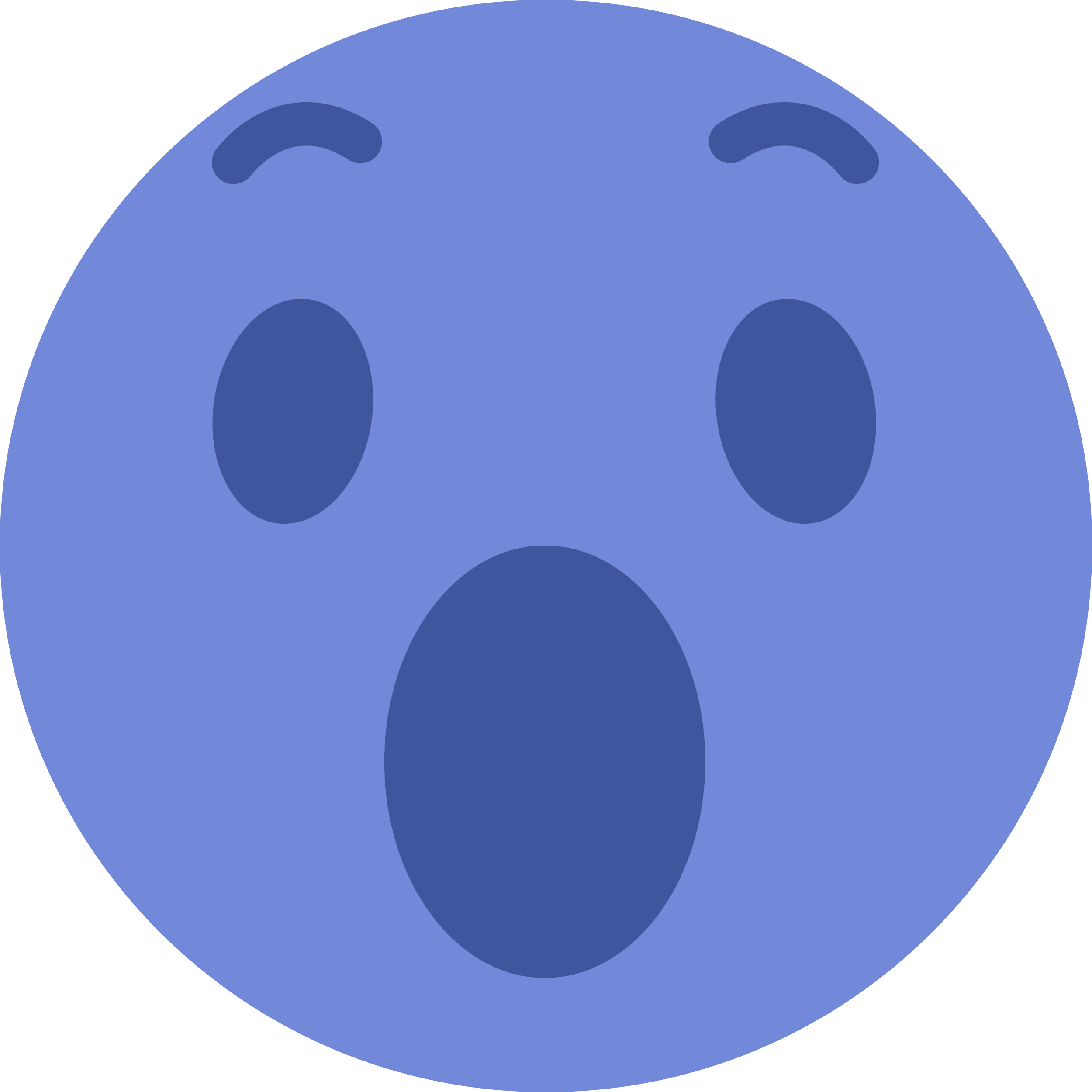 Discord Fb Surprised Discord Emoji - Prohibido Fumar (2500x2500), Png Download