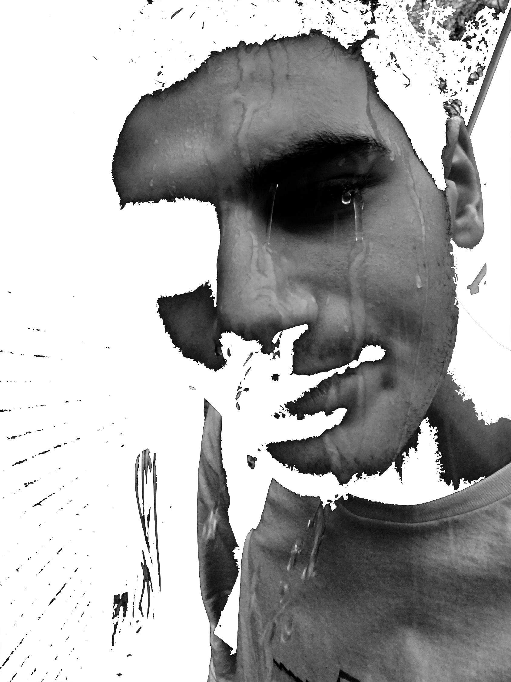 He Is Currently A Junior At Taylor Allderdice High - Monochrome (1687x2252), Png Download