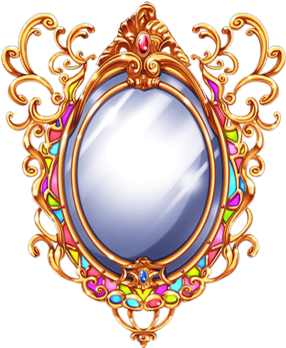 Mirror Clipart Transparent - Espelho Branca De Neve Em Png (480x640), Png Download
