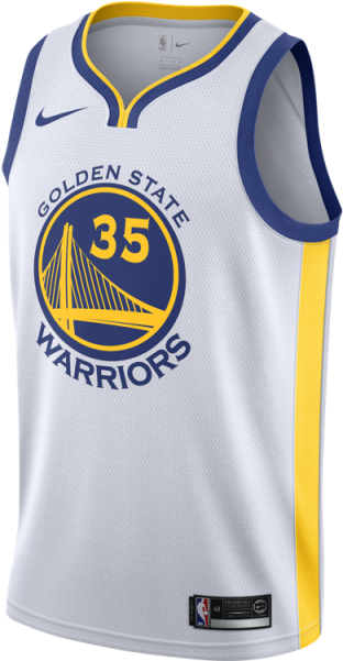 Nike Nba Kevin Durant Association Edition Swingman - Golden State Warrior Jersey 2018 (600x600), Png Download