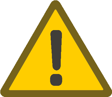 Message 24 Warning - Warning Clipart (400x400), Png Download