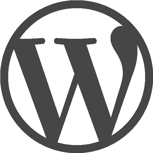 Pdf - Wordpress Logo No Background (500x500), Png Download
