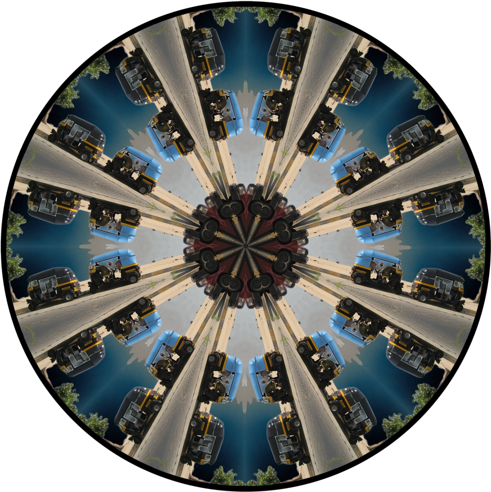 Mandala Used In Under Saraswati River - River (1024x1024), Png Download