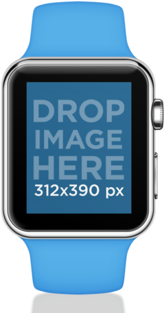 Blue Apple Watch Png Sport Clear Background - Creation Of Naacp (640x480), Png Download
