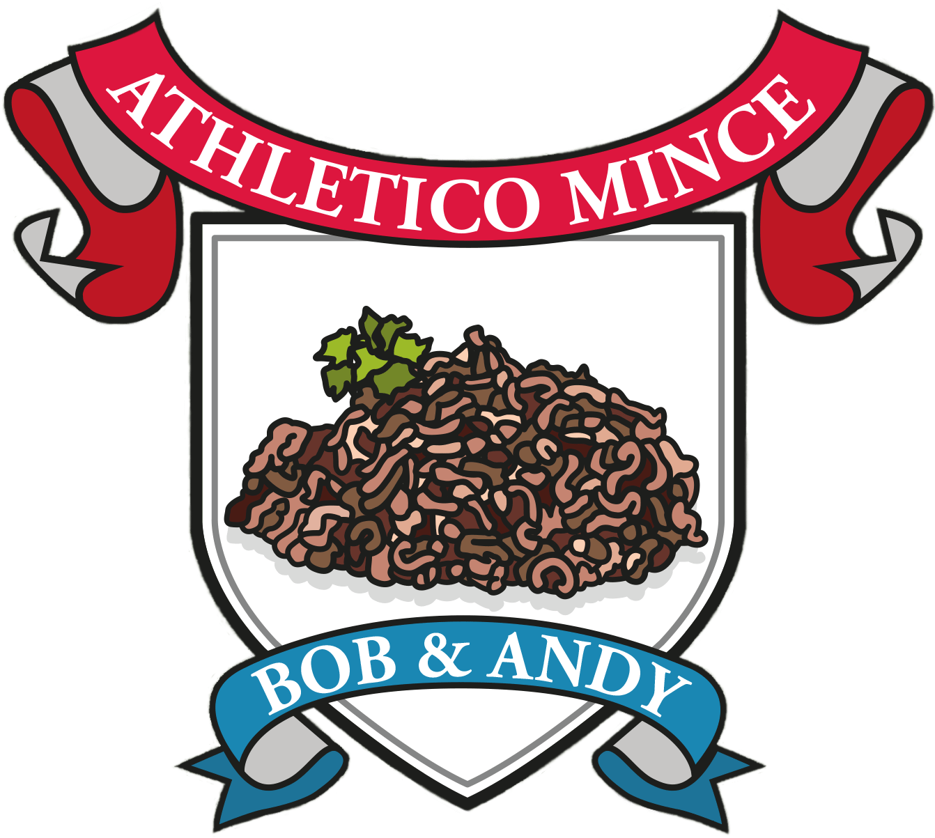 Cropped Crest No Stripes Long - Andy Dawson And Bob Mortimer (1412x1205), Png Download