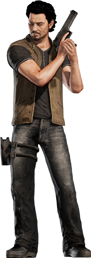 Nathan Drake Png Image Background - Uncharted 1 Villain (430x941), Png Download