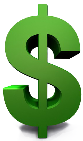 Money Sign Png Como Começ - Dollar Sign Png File (282x476), Png Download