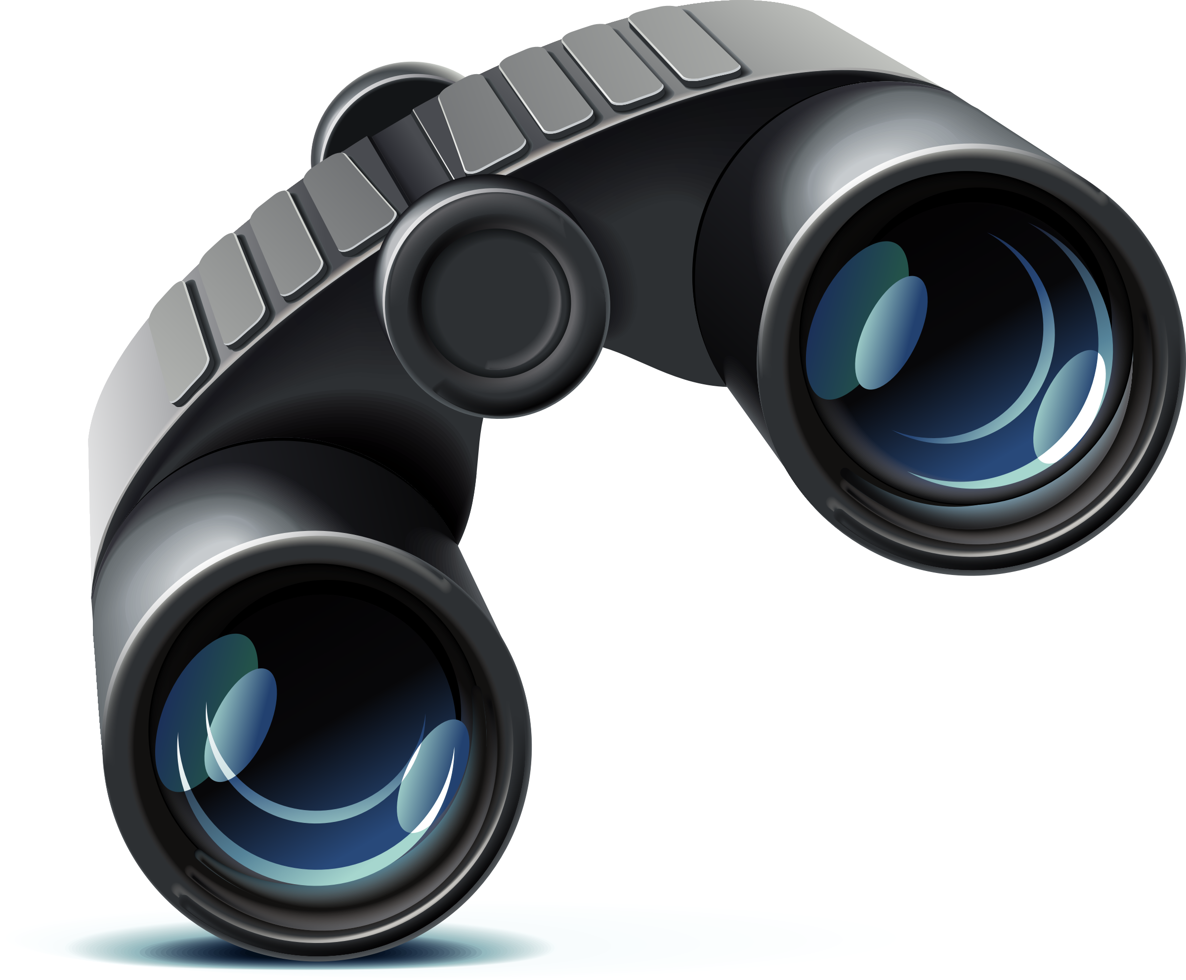 Big Image - Clipart Binoculars (2400x1984), Png Download