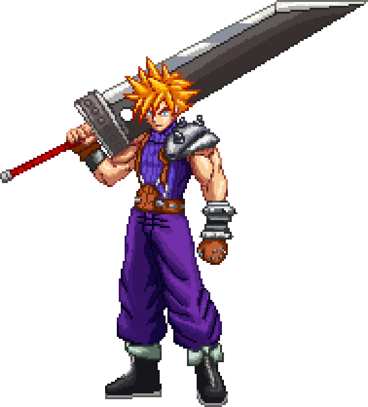 Thanks For Suggesting Cloud To Jim, It Was A Treat - Cloud Strife (756x836), Png Download