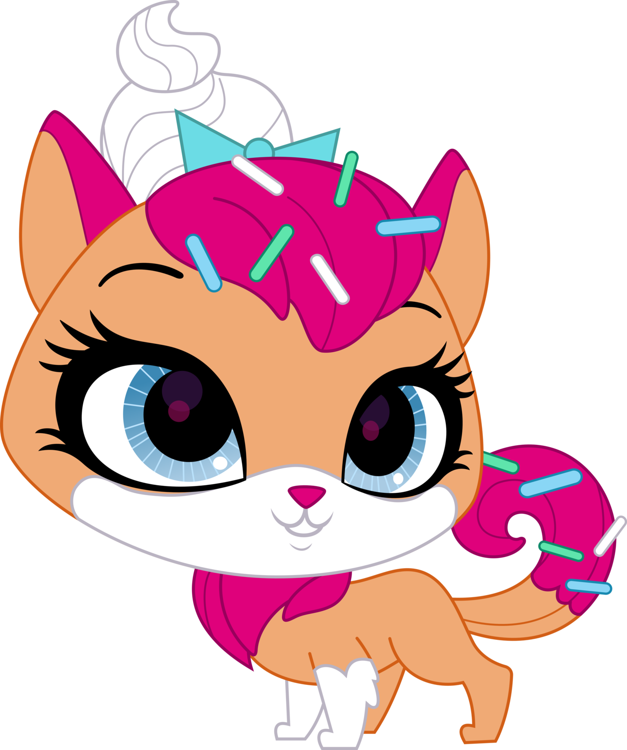 Sugar Sprinkles By Fercho262-d6bqec1 - Littlest Pet Shop Clipart (1280x1531), Png Download